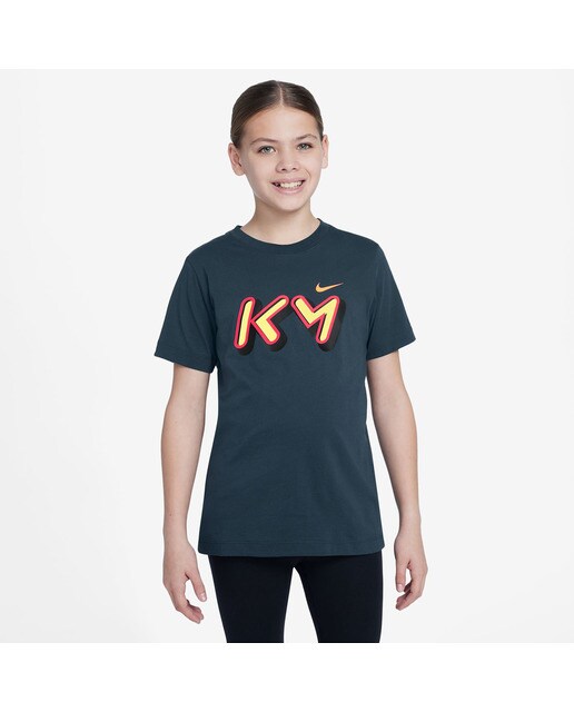 T-shirt de Criança Sportwear Azul-escuro-1
