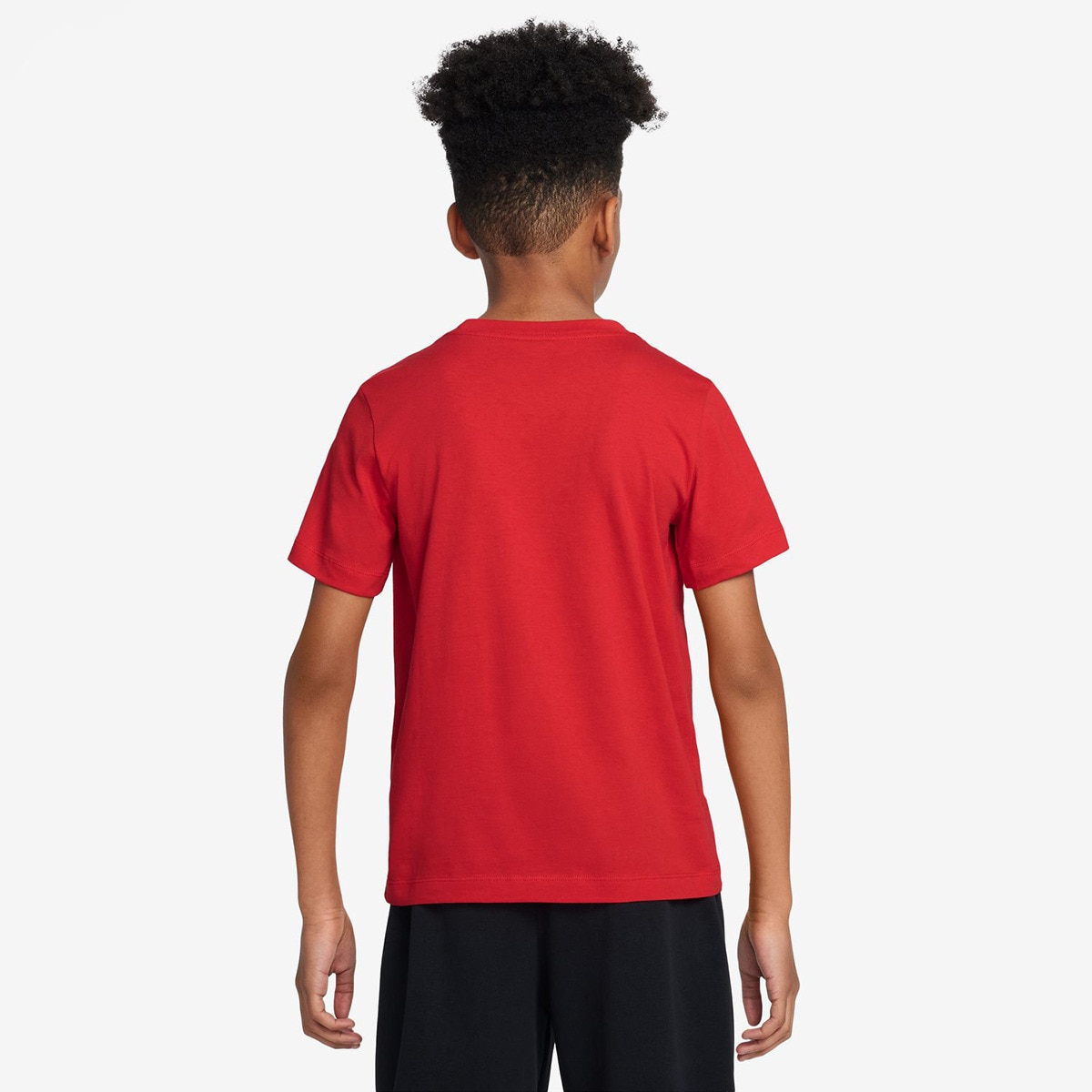 Camiseta de niños K Nsw Tee Emb Futura Lbr Nike - Rojo Rojo-2
