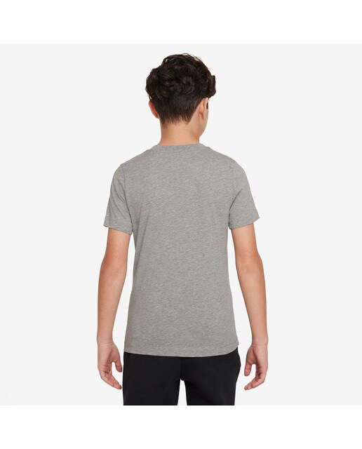 T-shirt de Criança K Nsw Tee Emb Futura Lbr Cinzento-2