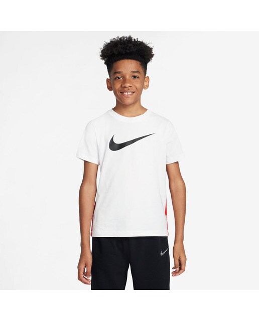 T-shirt de menino Sportswear Nike Branco-1
