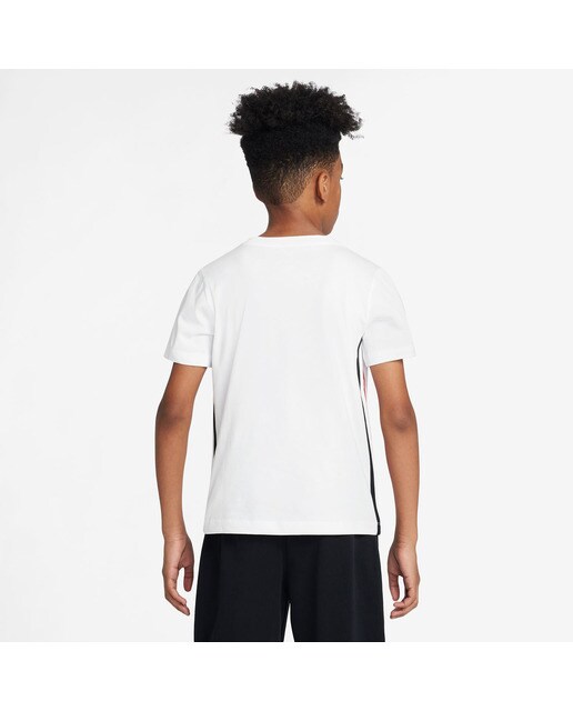 T-shirt de menino Sportswear Nike Branco-2