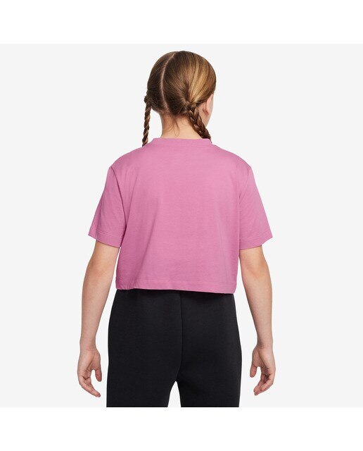 T-shirt de Menina Sportwear Rosa-2