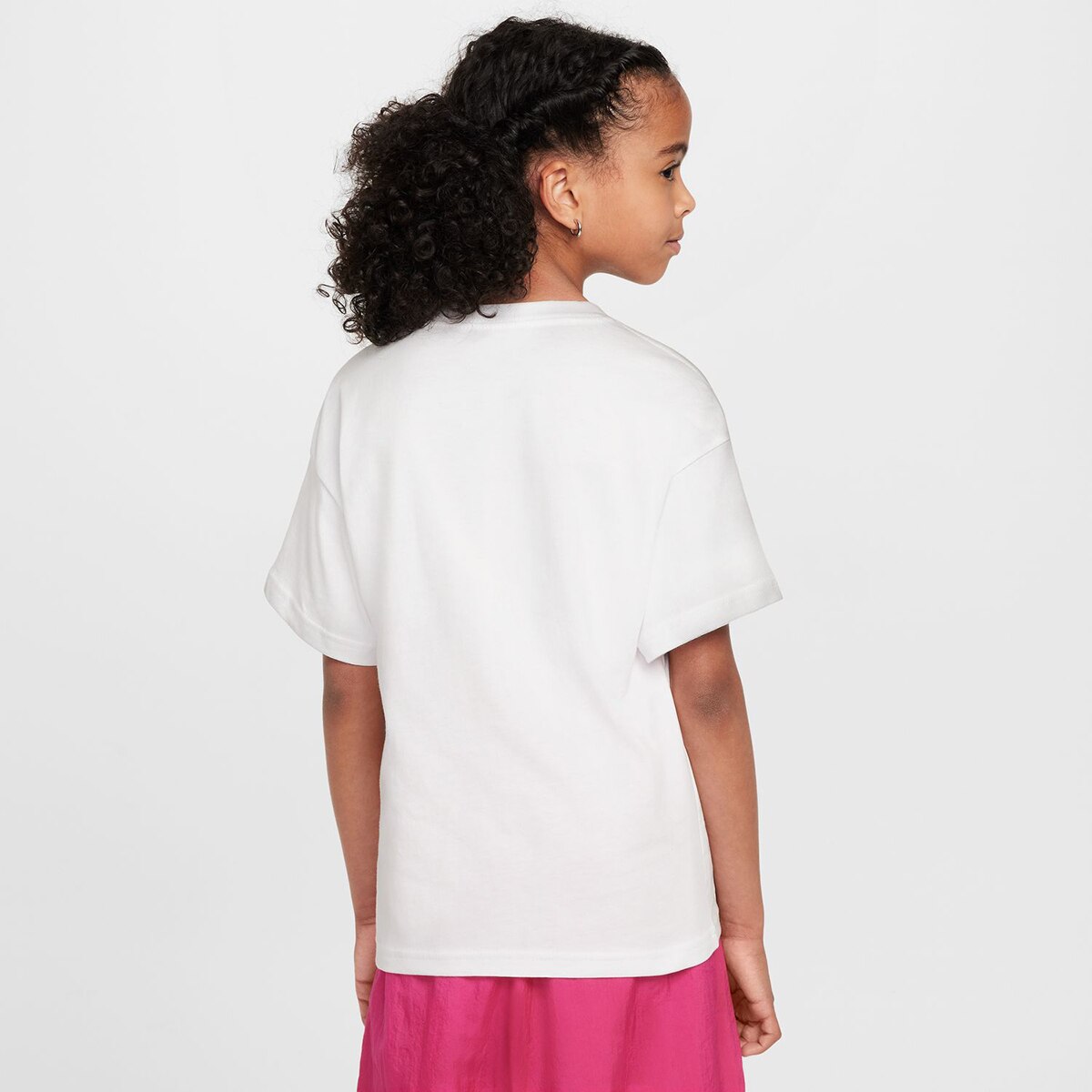 T-shirt de menino Sportswear Nike Branco-2