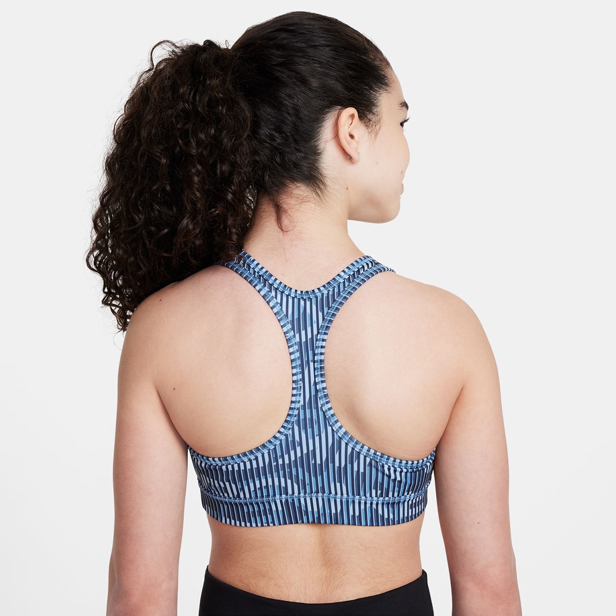 Top de menina Pro Nike Azul-2
