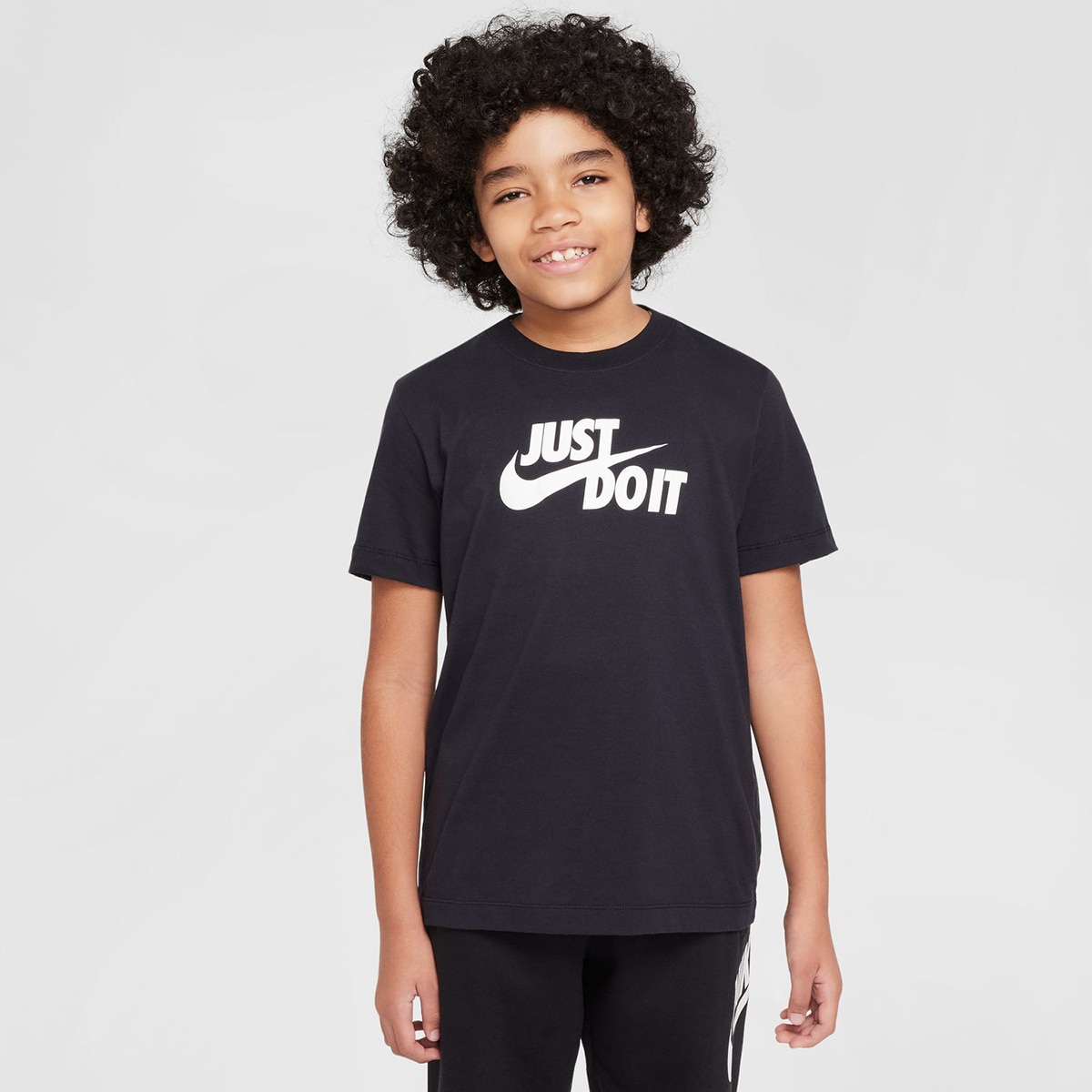 Imagen 0 de Camiseta de niños Sportswear Nike Negro