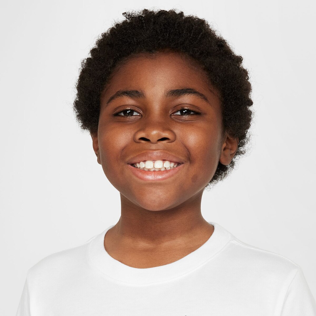 T-shirt de menino Sportswear Nike Branco-3