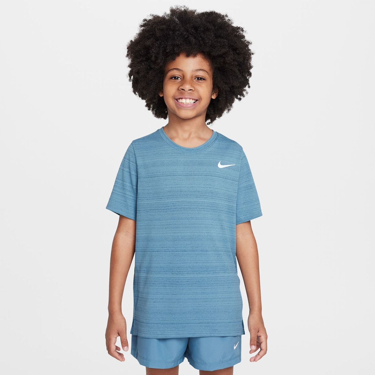 T-shirt de criança Dri-FIT Miler Azul-1