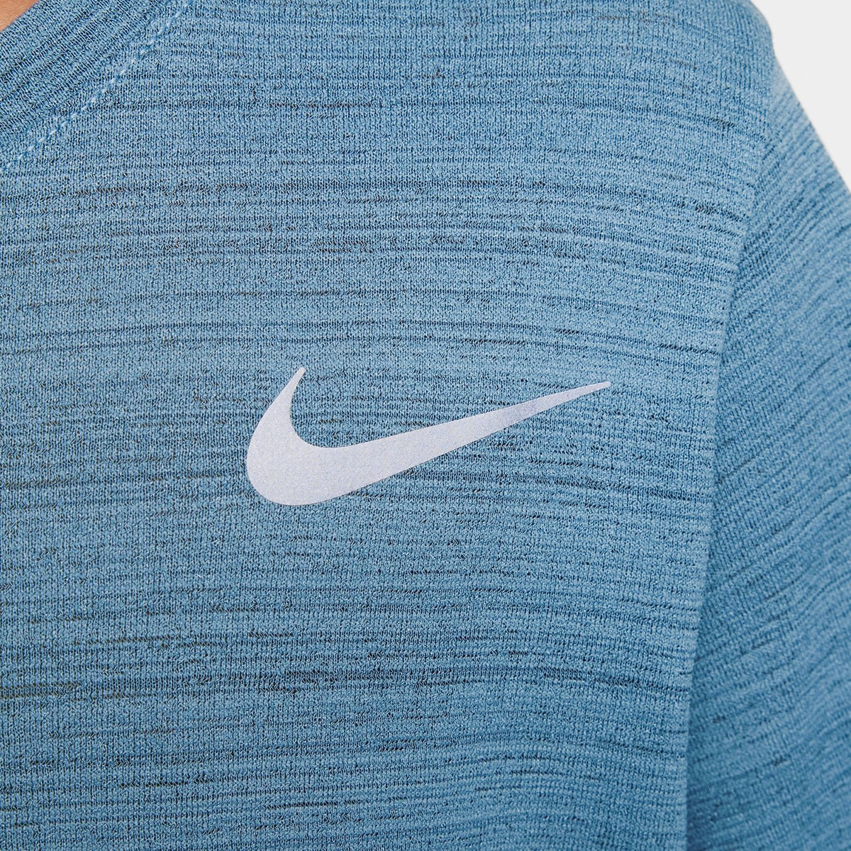 T-shirt de criança Dri-FIT Miler Azul-4