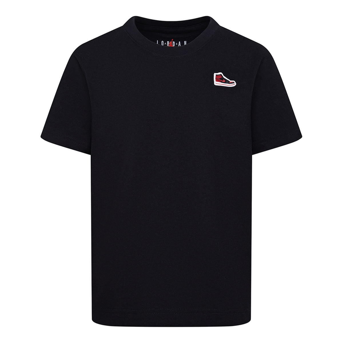 T-shirt de Criança JDB AJ1 Patch Preto-1