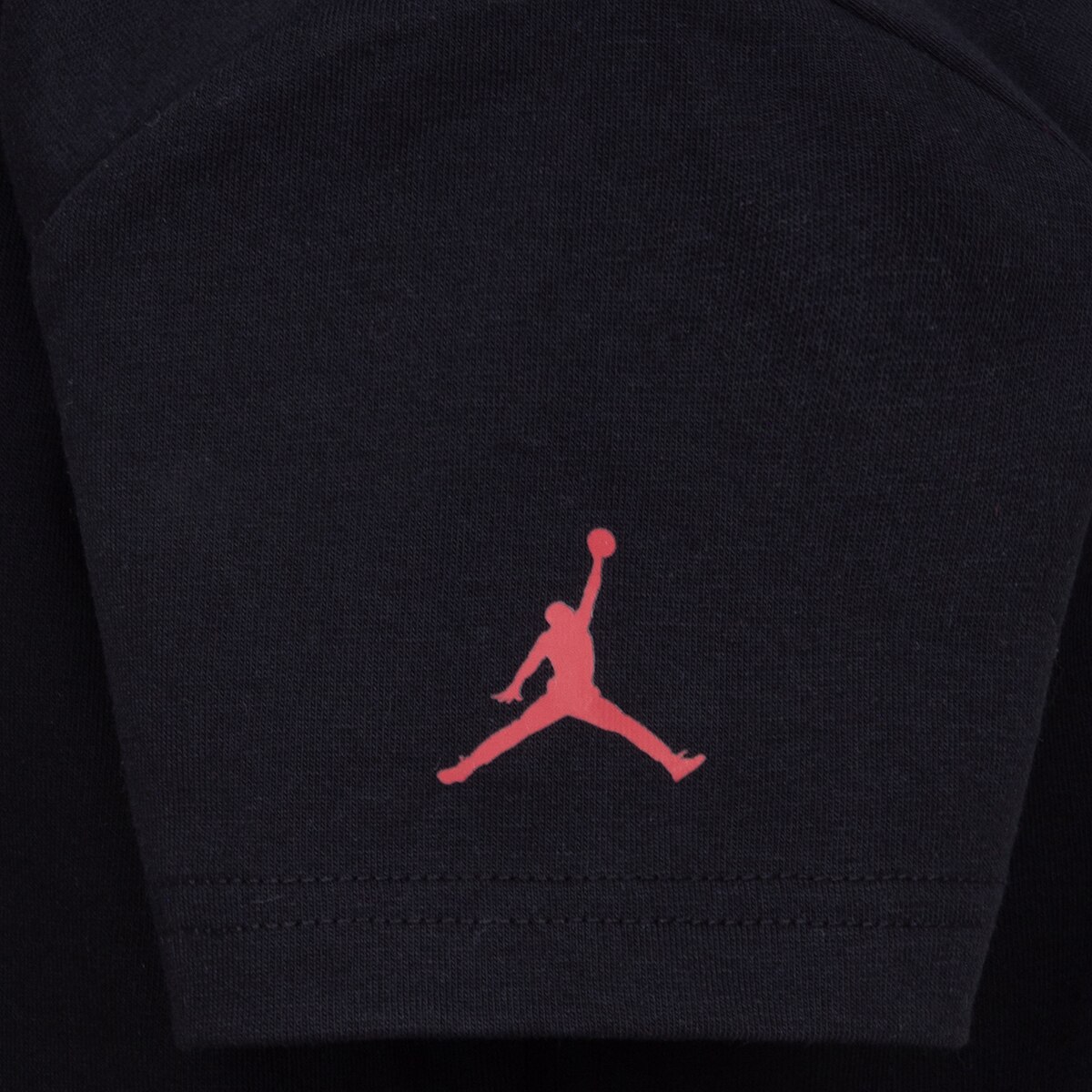 T-shirt de Criança JDB AJ1 Patch Preto-3