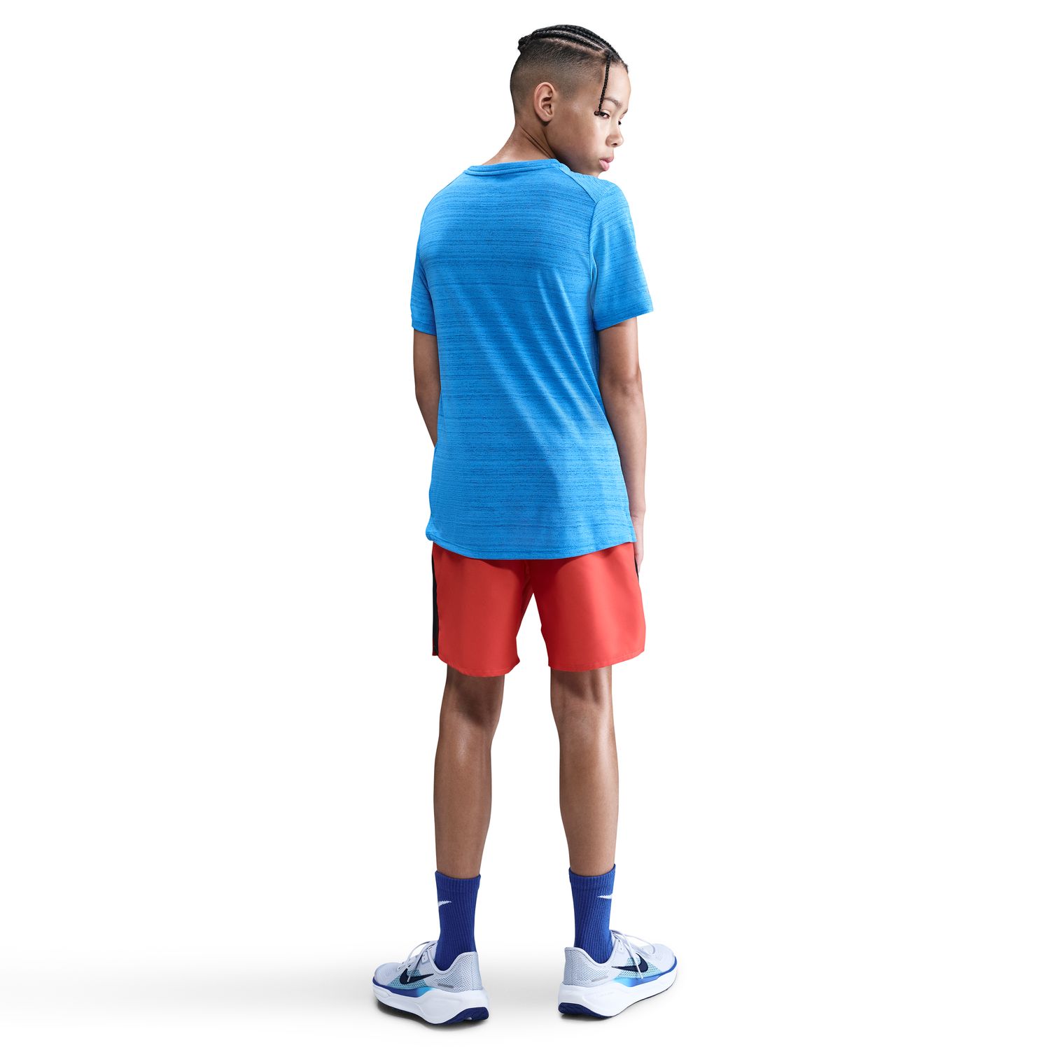 T-shirt de criança Dri-FIT Miler Azul-2