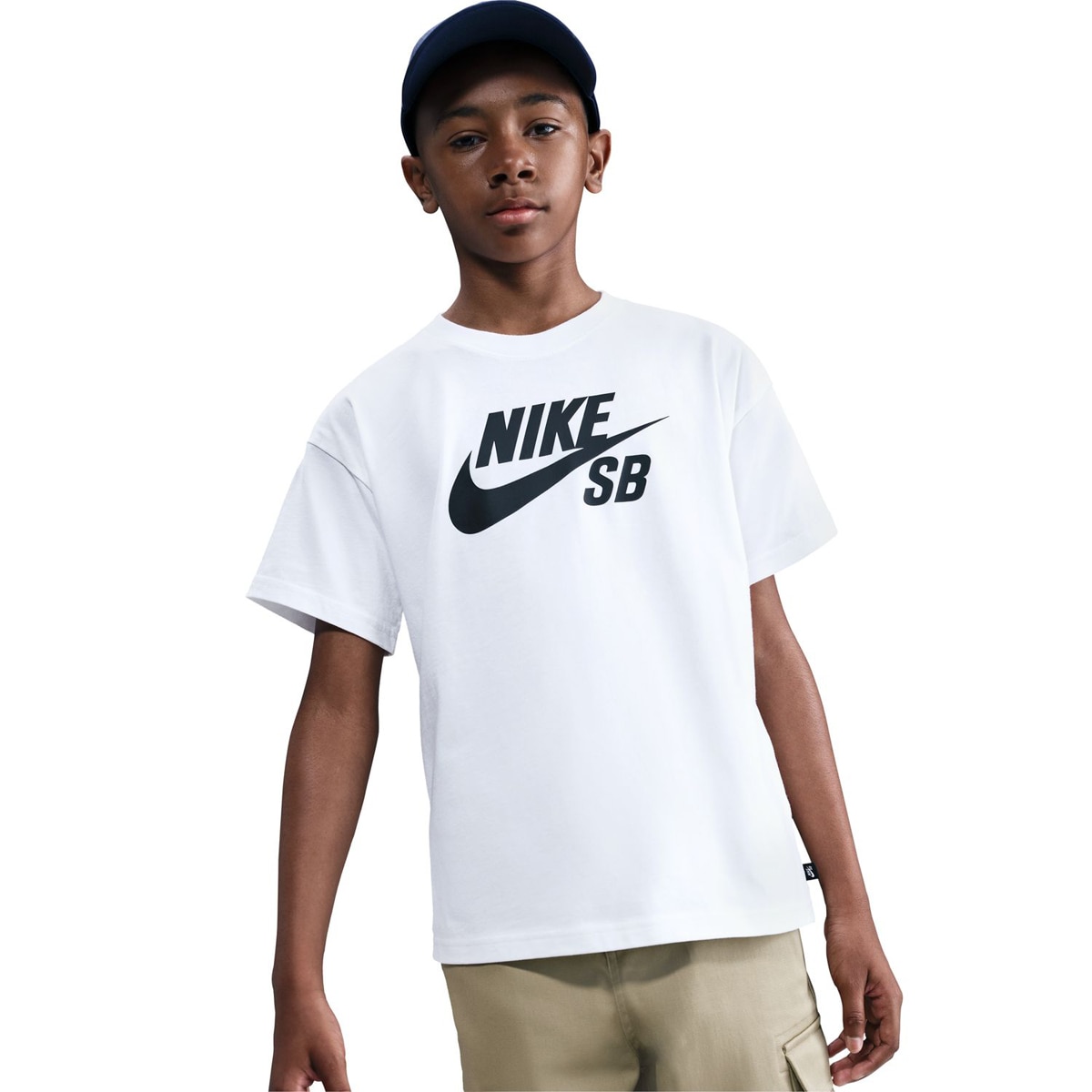 T-shirt de Criança SB HBR Tee Branco-1