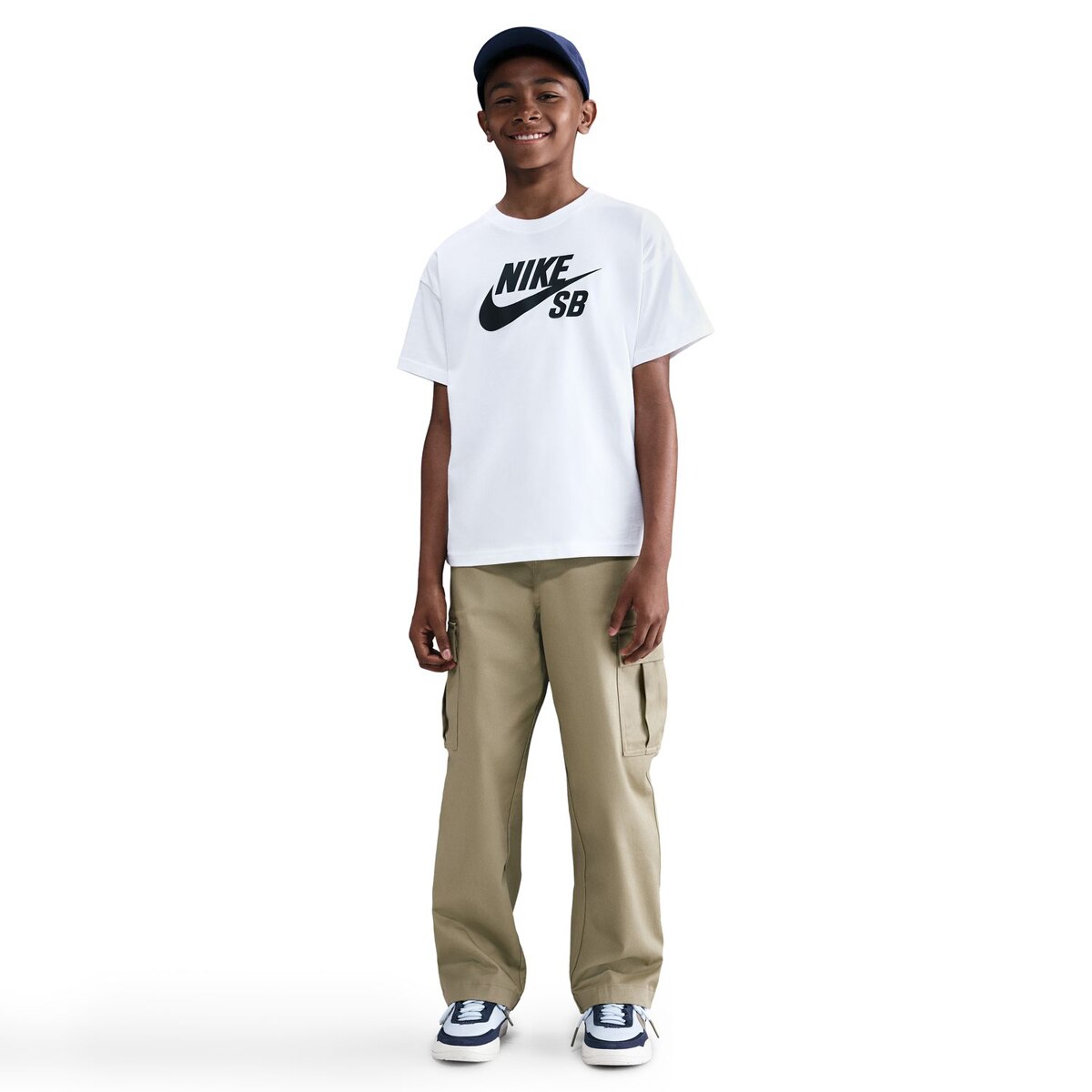 T-shirt de Criança SB HBR Tee Branco-3