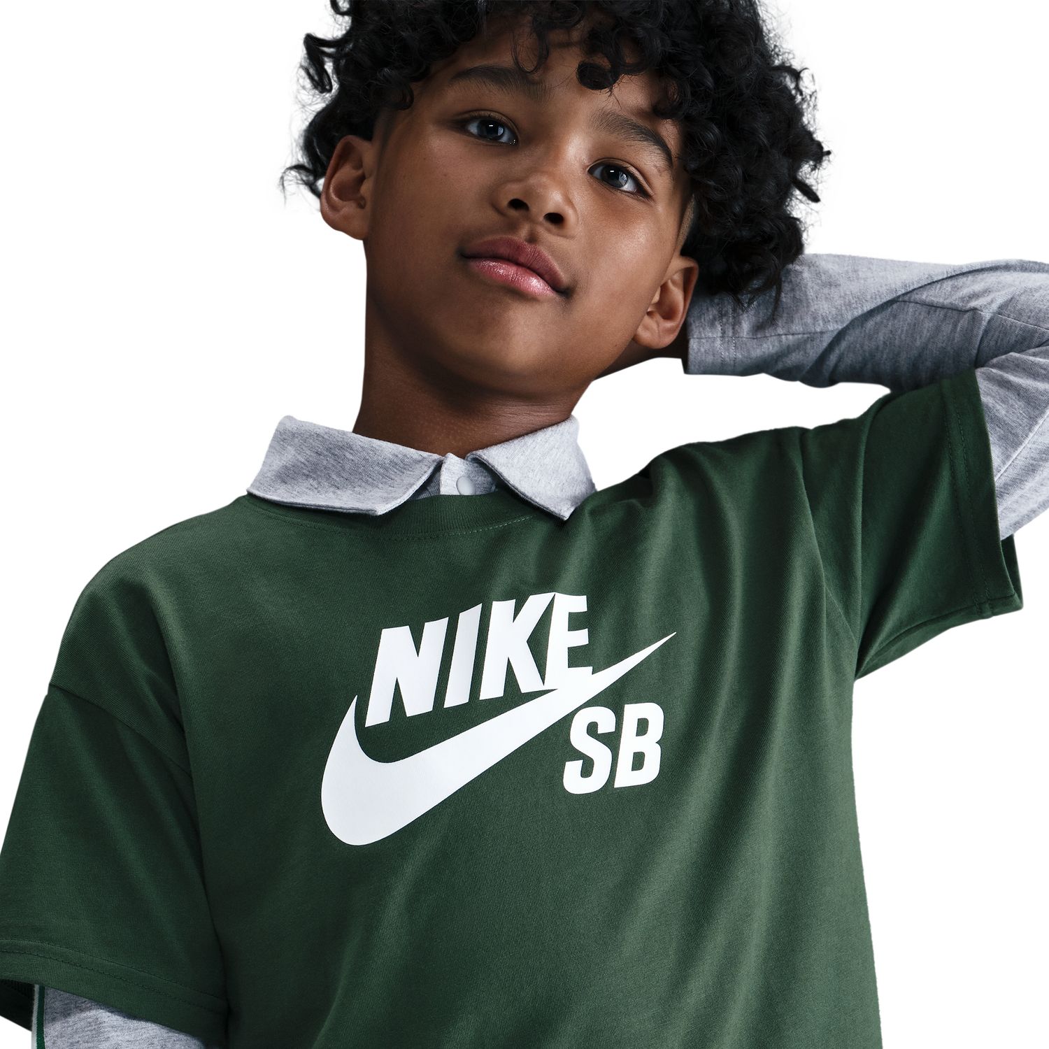 T-shirt de Criança SB HBR Tee Verde-4