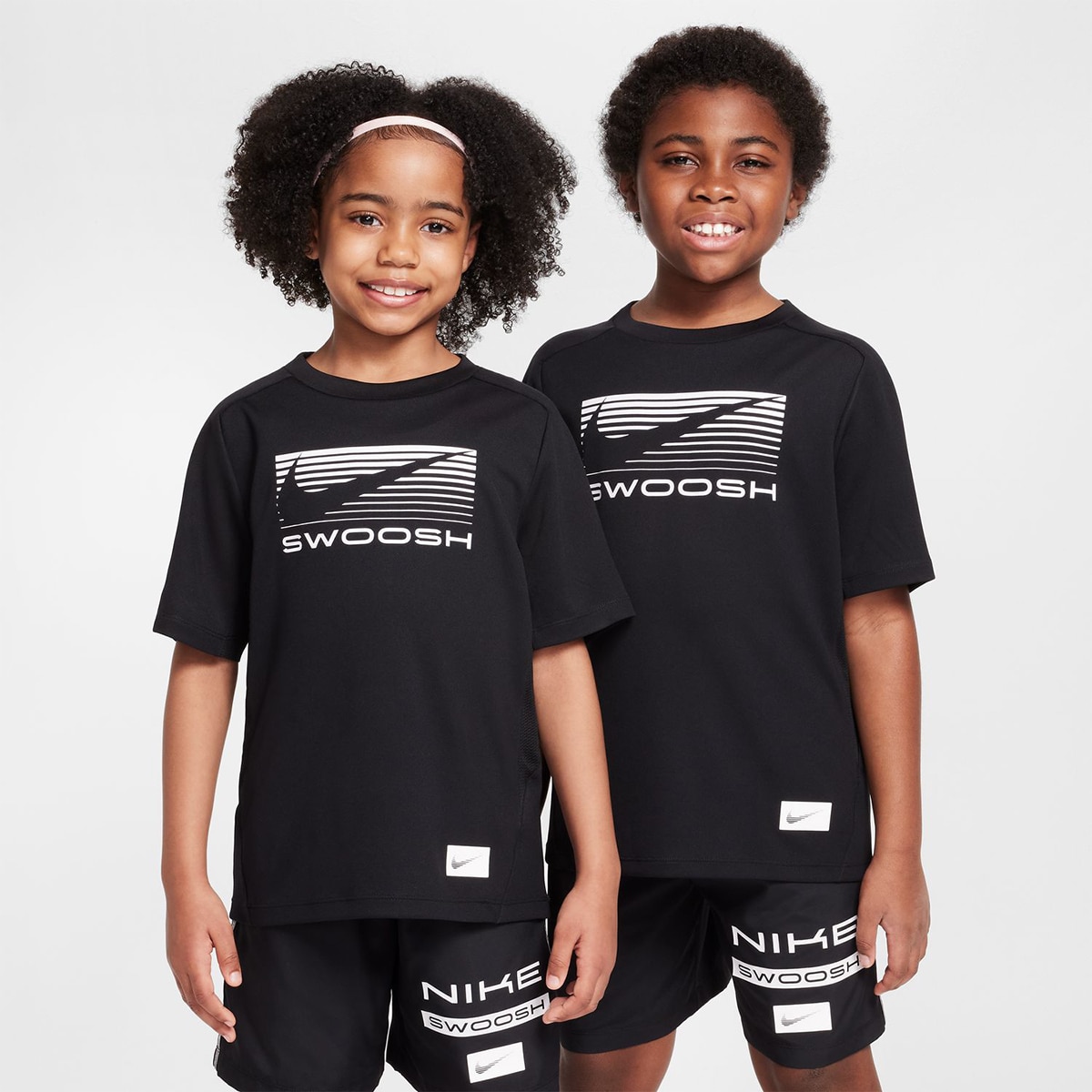 T-shirt de Criança Multi Preto-3