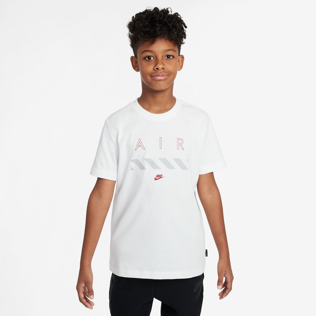 T-shirt de menino Air Nike Branco-1