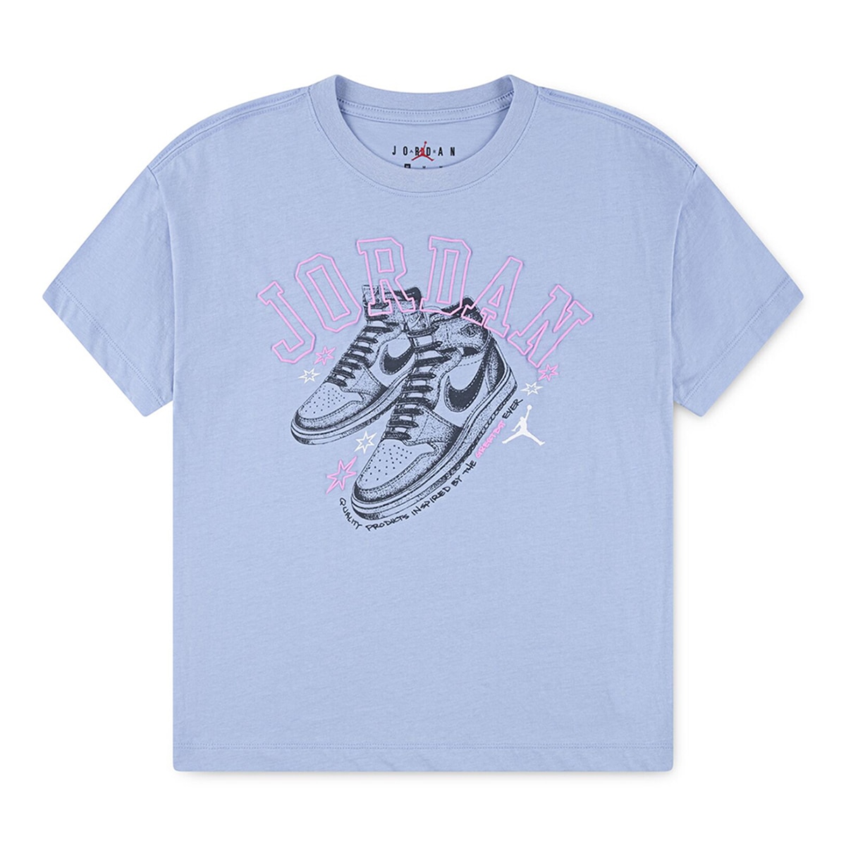 T-shirt de Menina AJ1 Rookie Azul-1