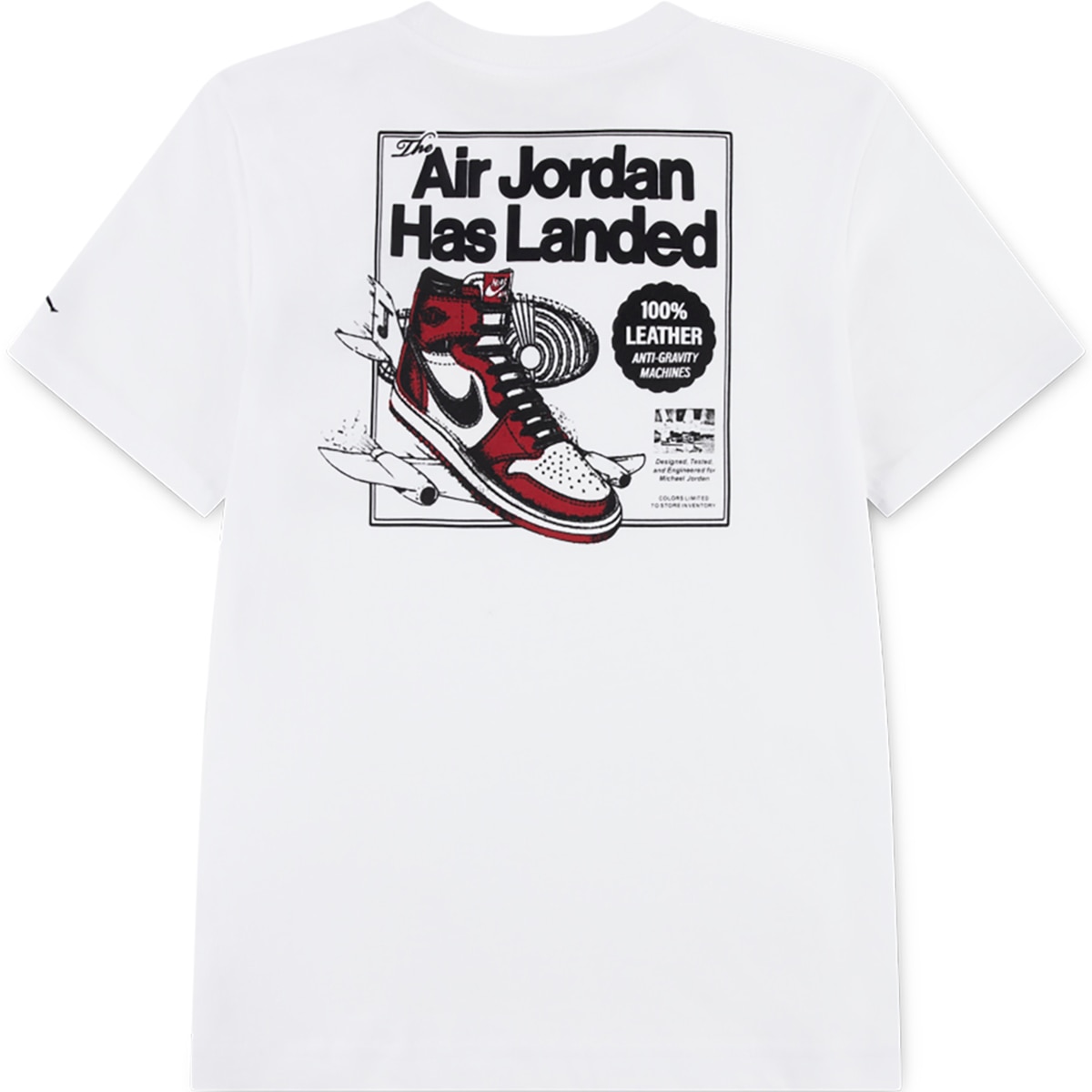 T-shirt de Criança Air Has Landed Branco-2