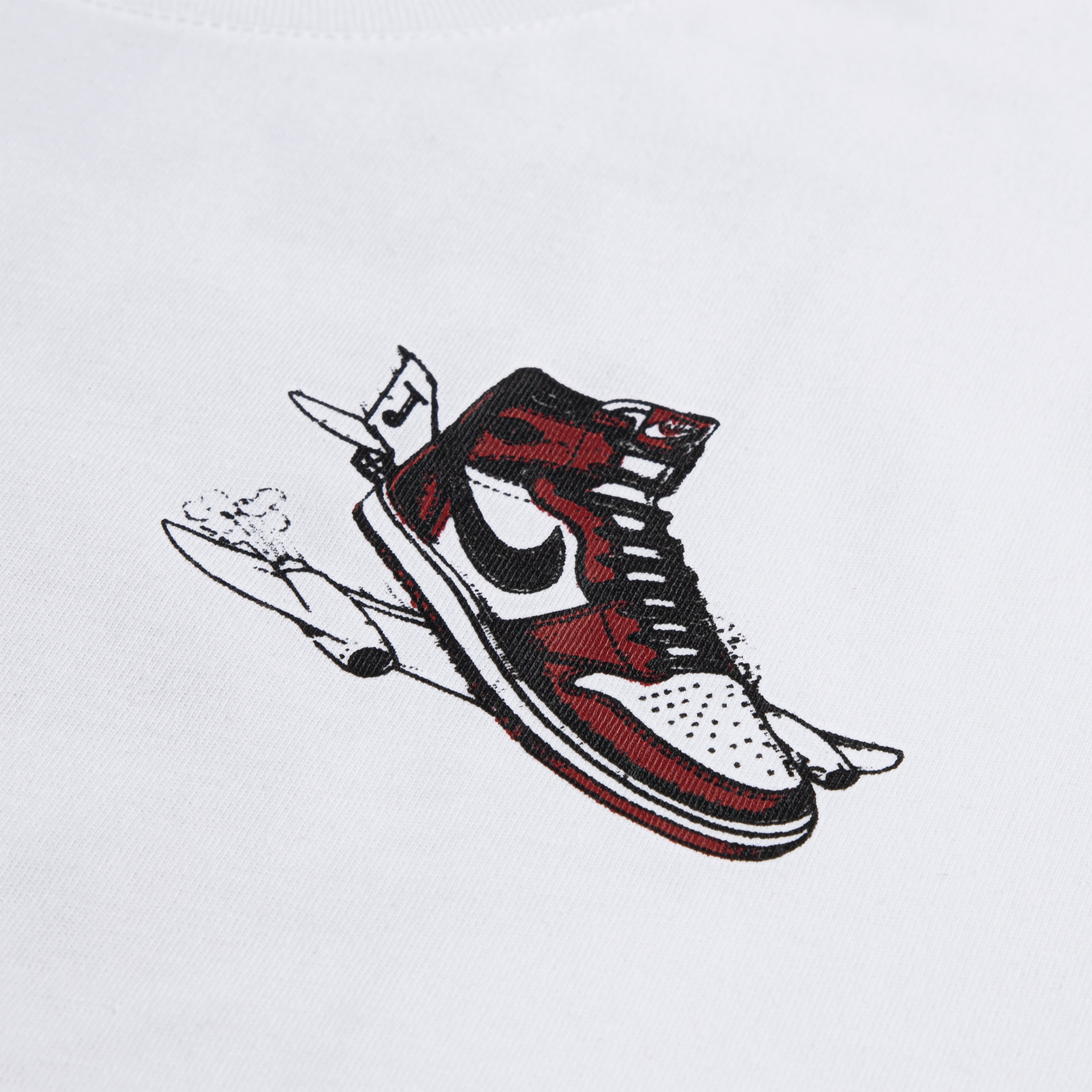 T-shirt de Criança Air Has Landed Branco-3