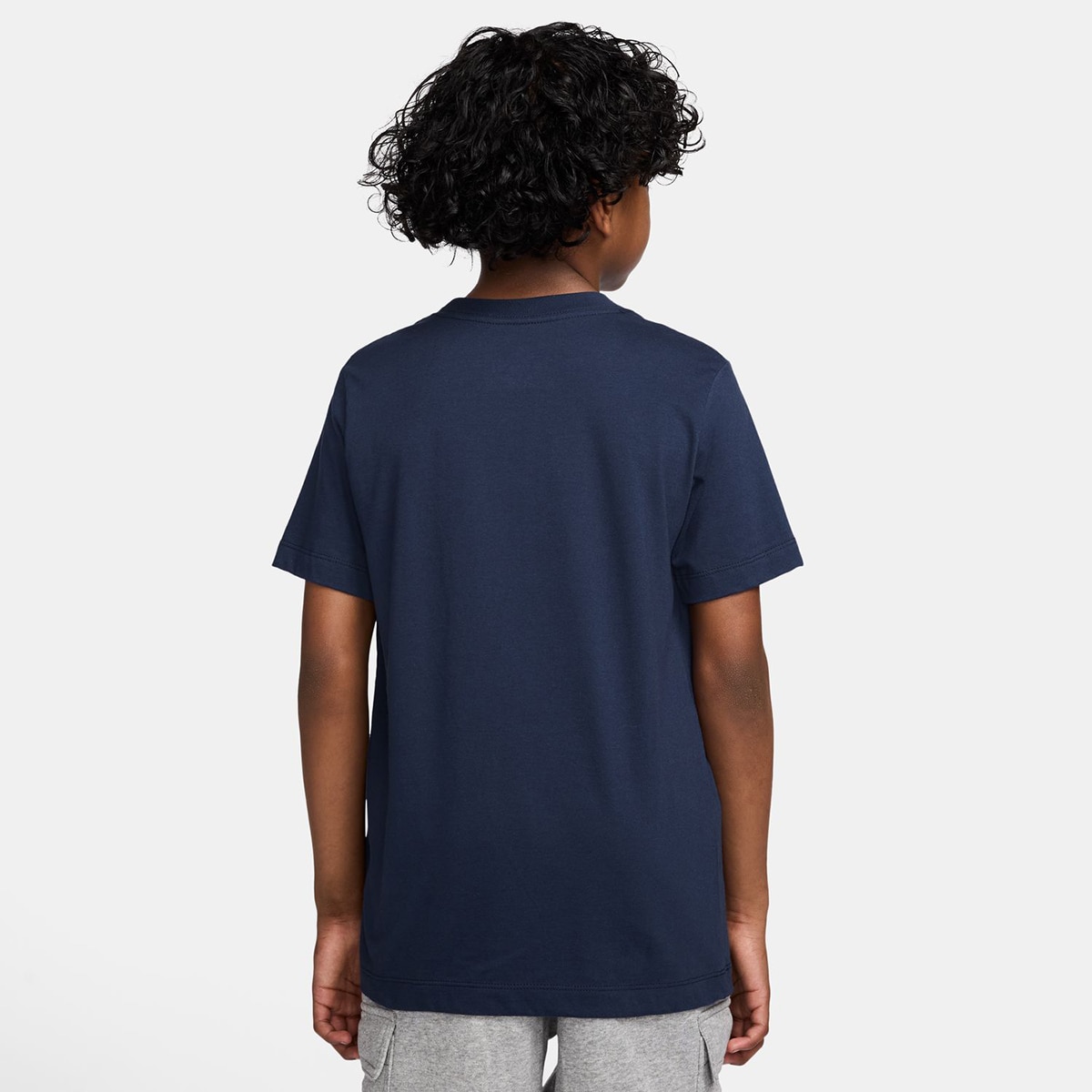 T-shirt Casual de Menino Sportswear Big Kids' Azul-2
