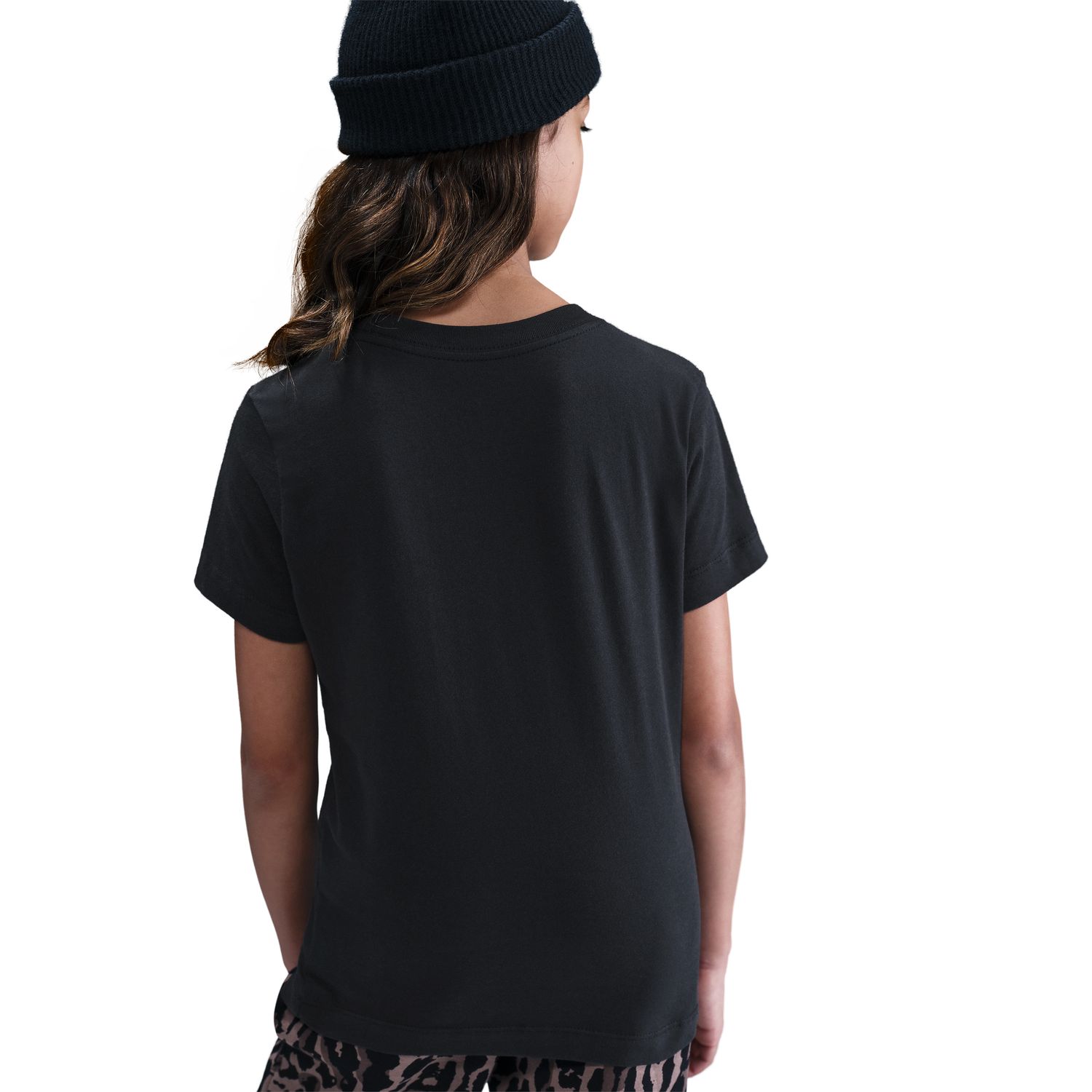 T-shirt de Criança Sportswear Club Preto-4