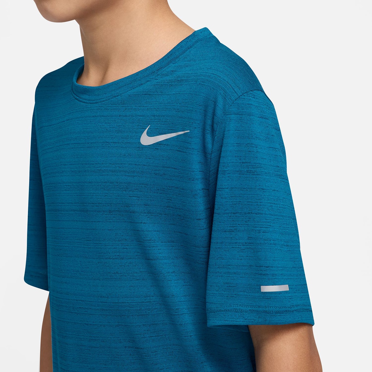 T-shirt de criança Dri-FIT Miler Verde-3