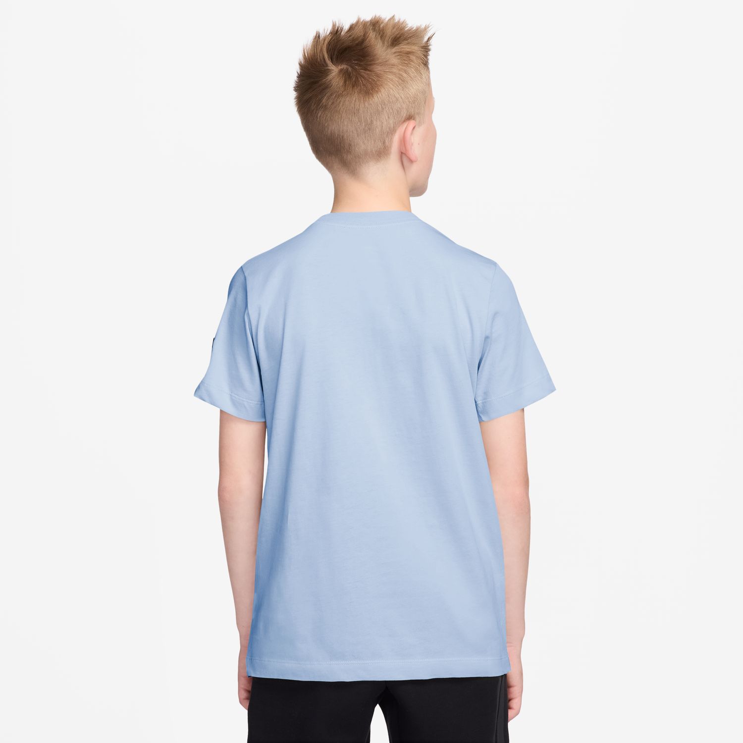 T-shirt de menino Sportswear Nike Azul-2