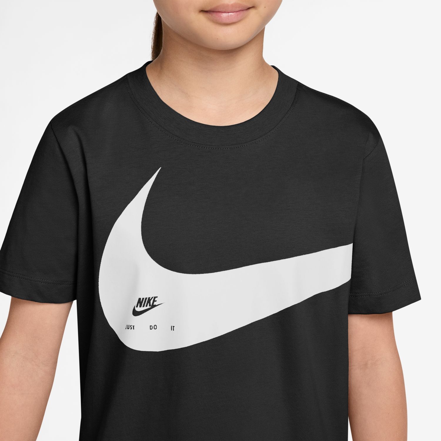 T-shirt de Criança Sportswear Tee Club Energy S26 Preto-3
