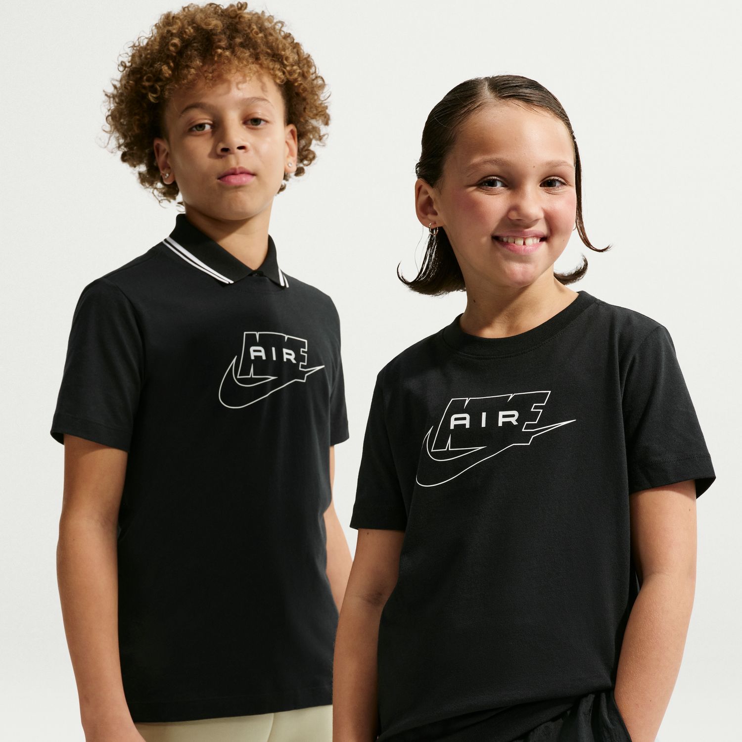 T-shirt de Criança Sportswear Tee Air Preto-2