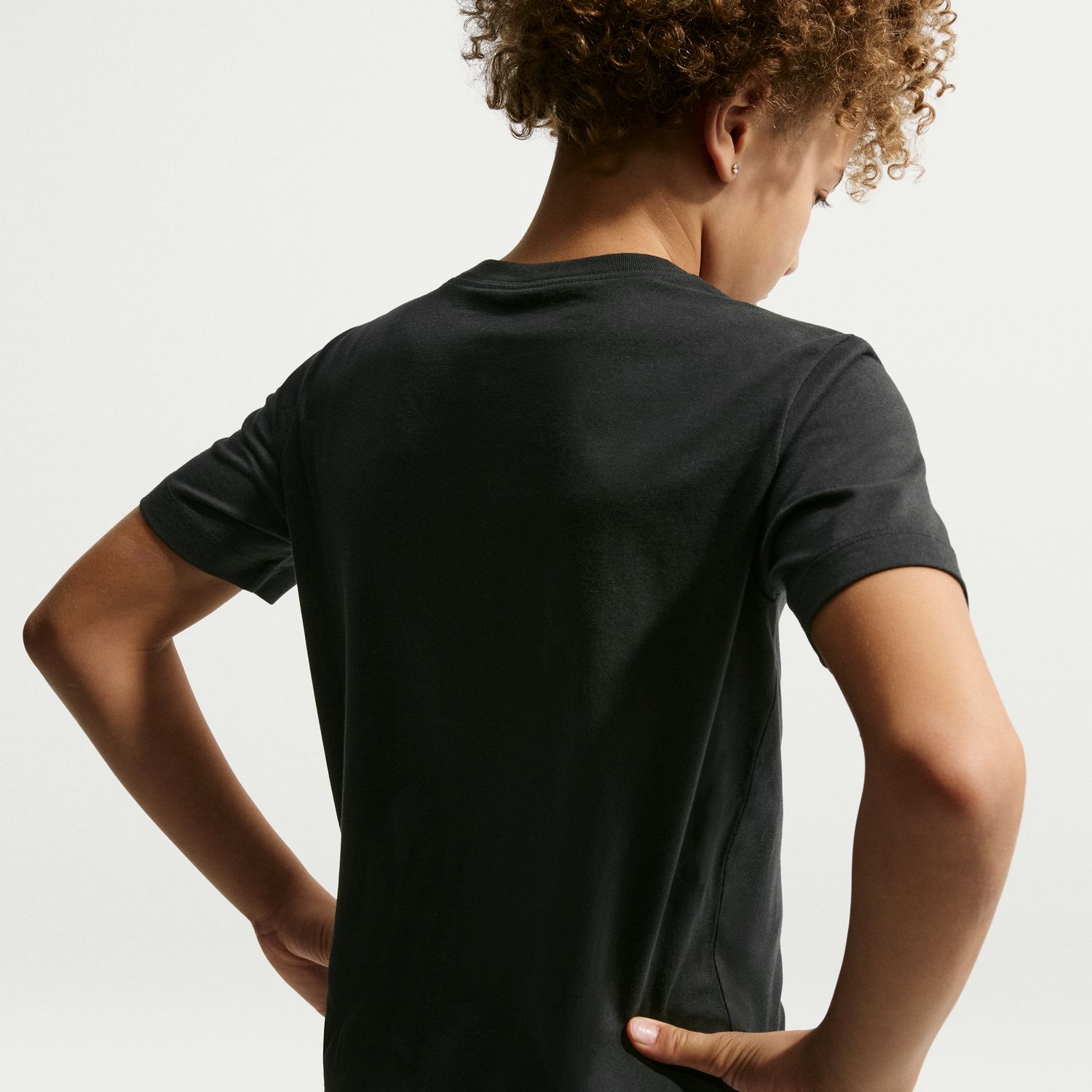 T-shirt de Criança Sportswear Tee Air Preto-7