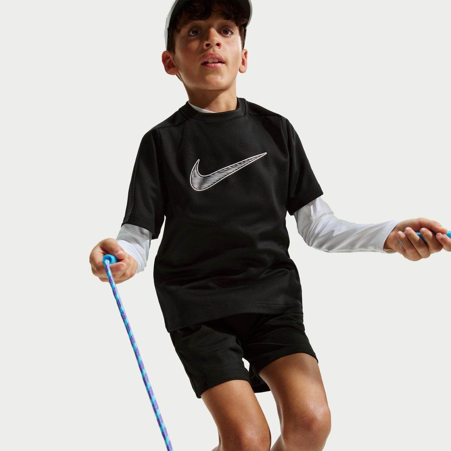 T-shirt de Criança DF Multi Preto-5