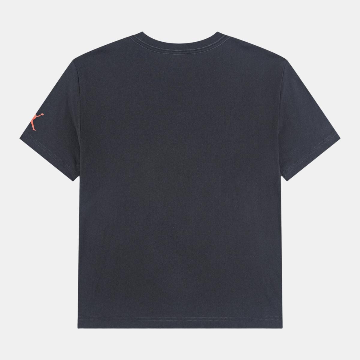 T-shirt de Criança Authentic Preto-3