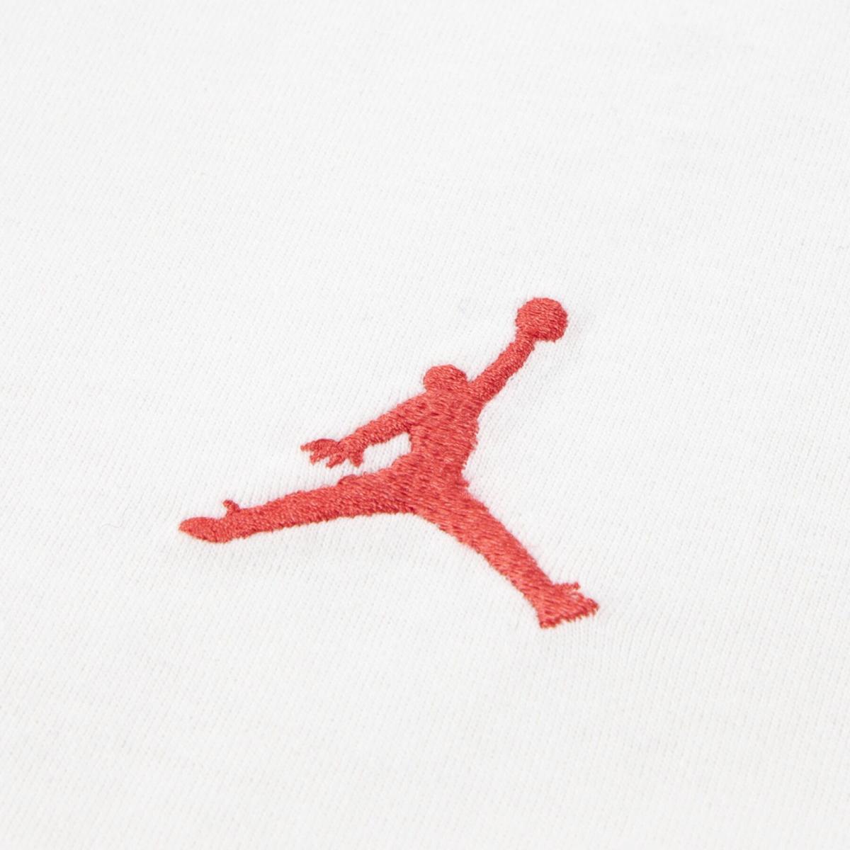 T-shirt de Criança Jumpman Air Emb Branco-3