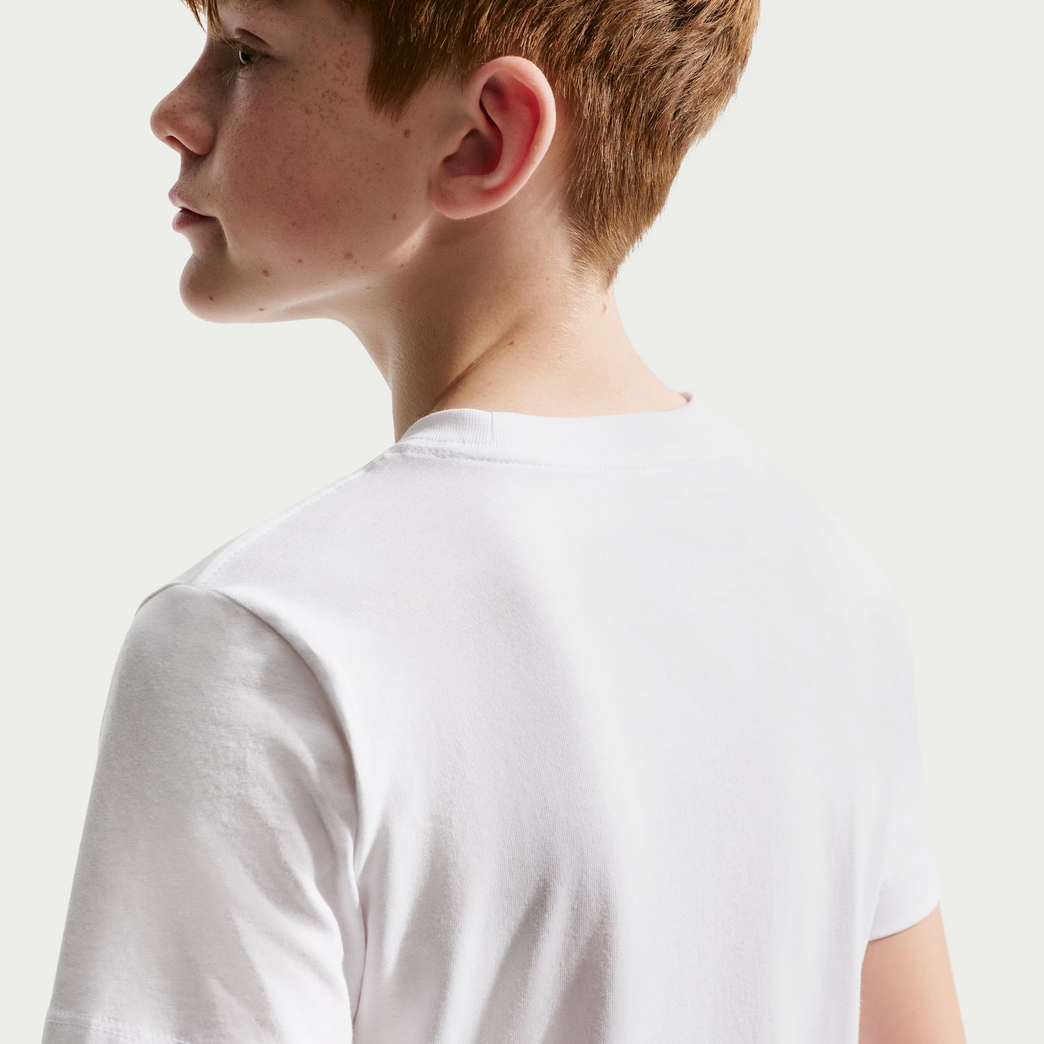 T-shirt de Criança Sportswear Tee Boxy Rest Branco-3