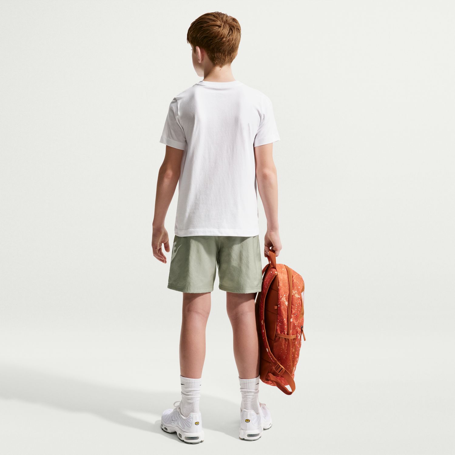 T-shirt de Criança Sportswear Tee Boxy Rest Branco-5