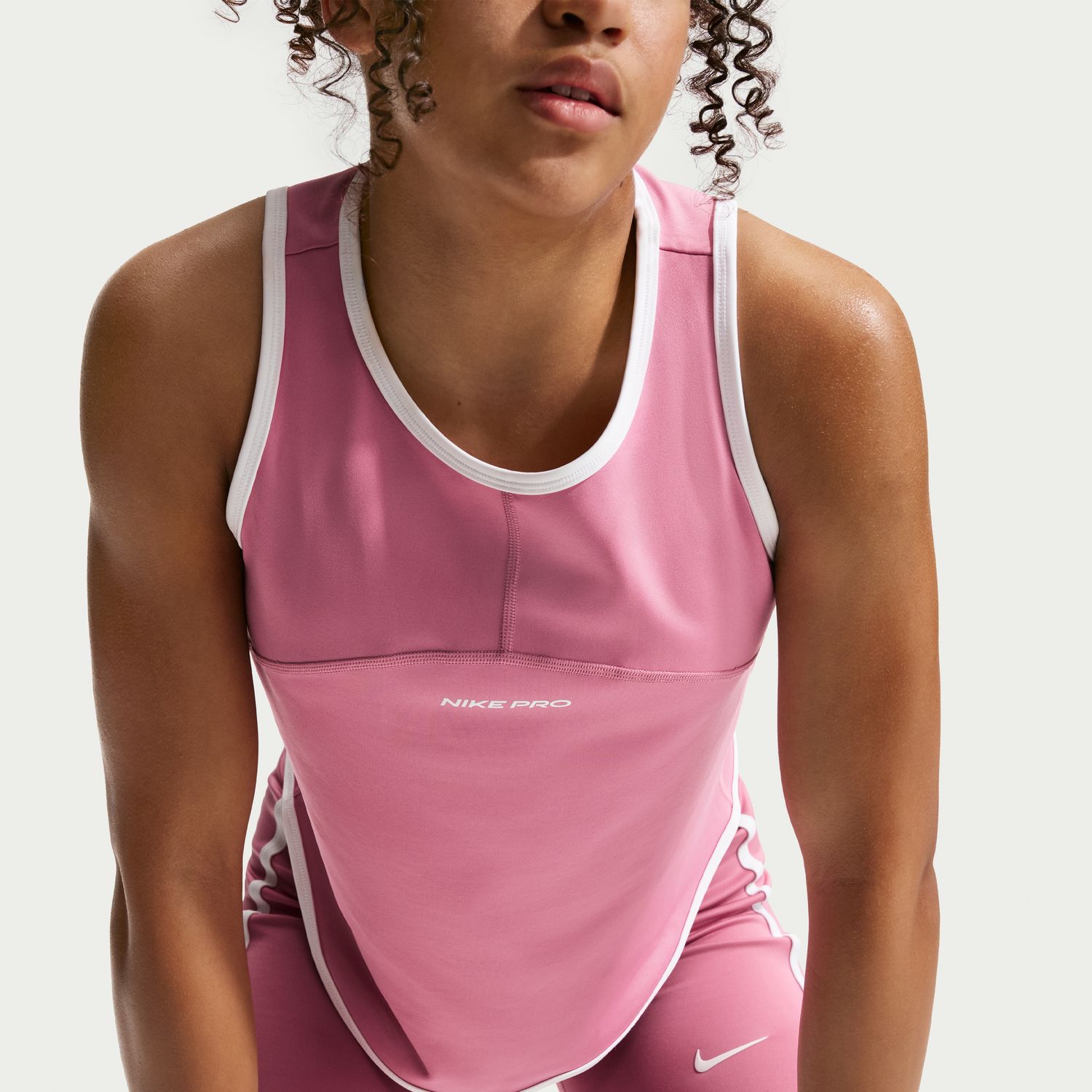 T-shirt de Menina Pro DF Tank Sport Rosa-5