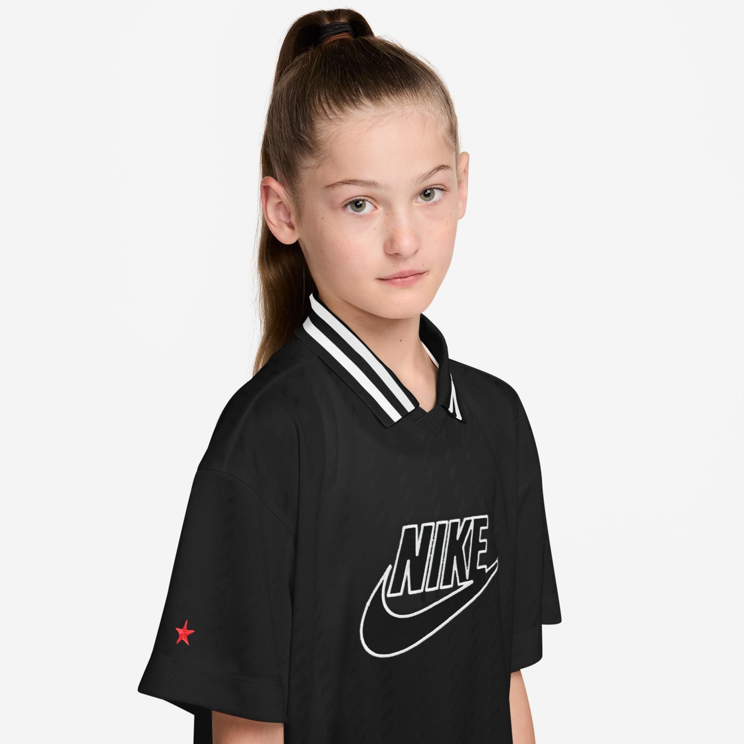 T-shirt de Menina Sportswear Jersey Dress Preto-3