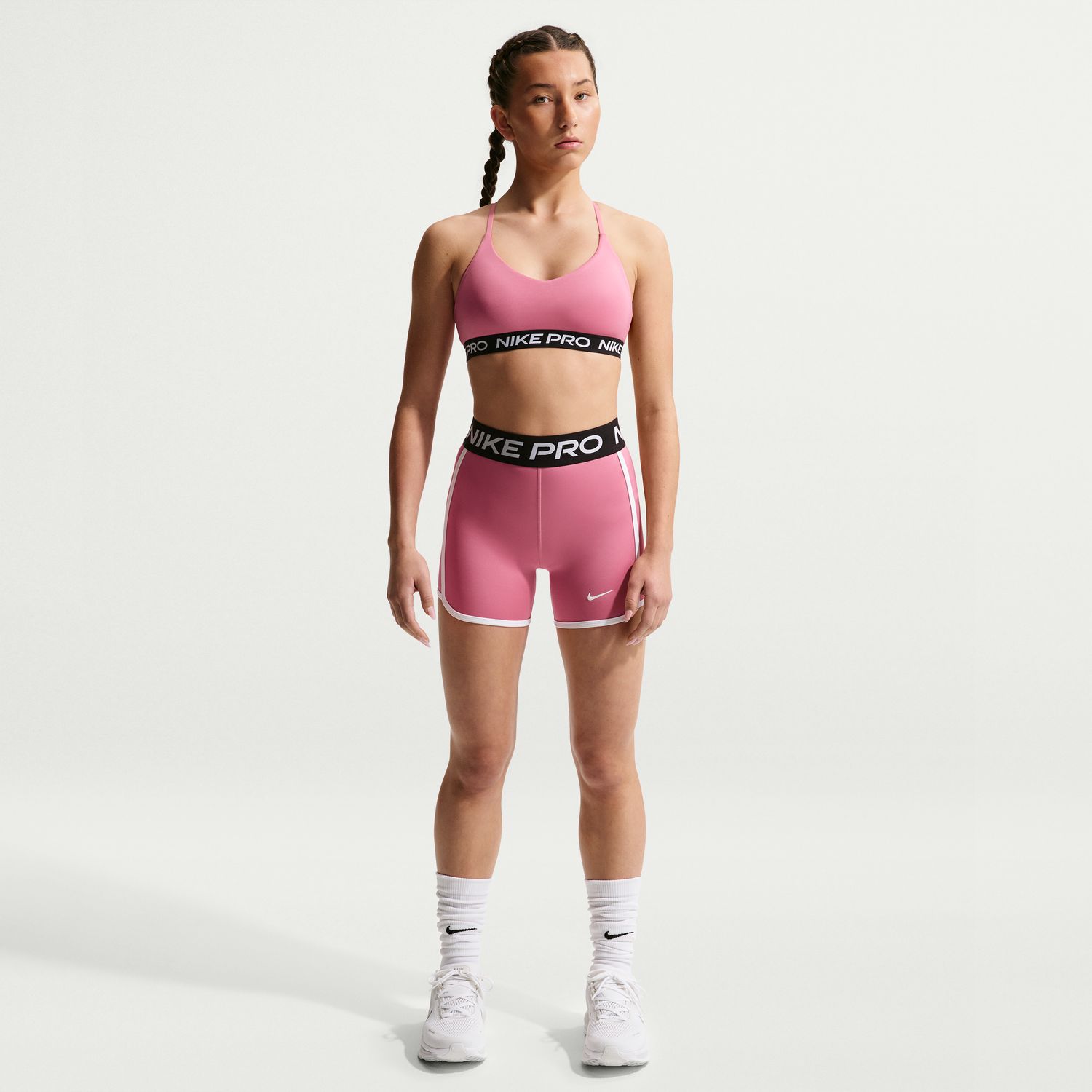 Top de Menina Np Indy Bra Rosa-4