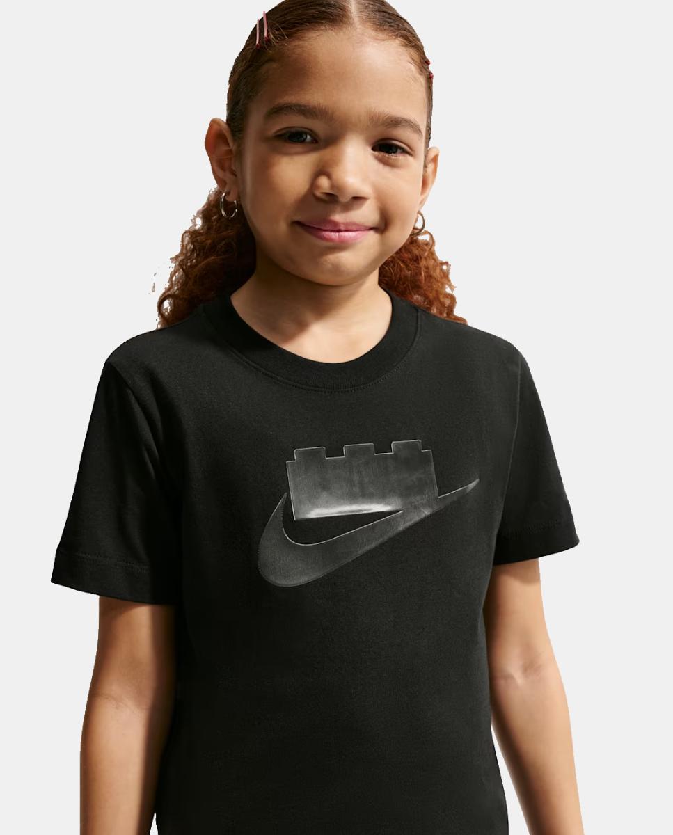 T-shirt de Menino Casual Lego Collection Big Kids' Chrome Preto-6