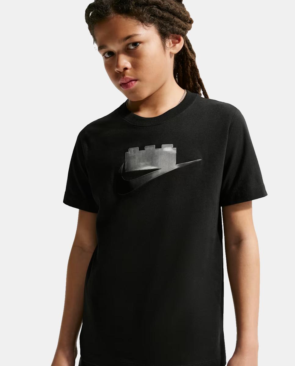 T-shirt de Menino Casual Lego Collection Big Kids' Chrome Preto-7