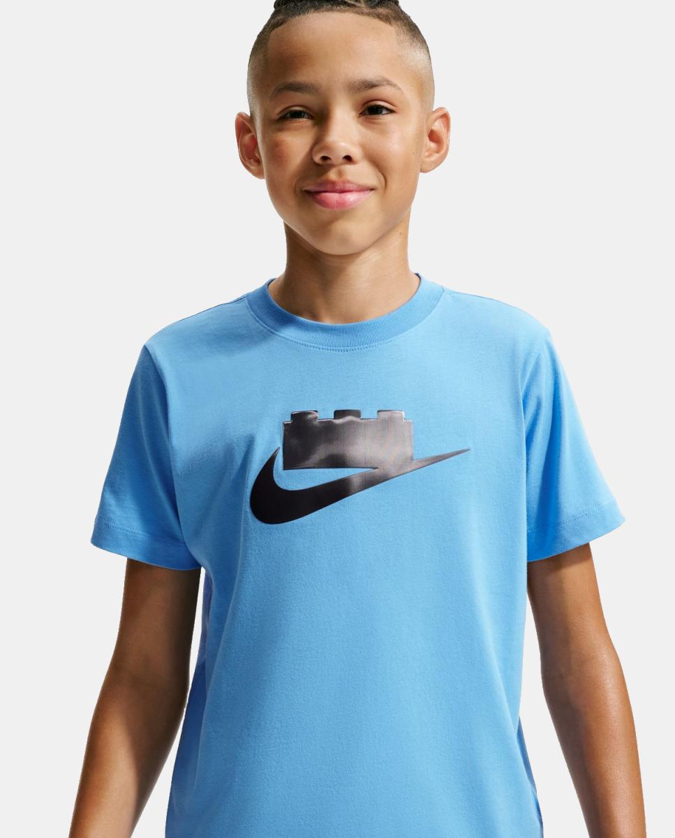 T-shirt de Menino Lego Collection Big Kids' Chrome T-Shirt Azul-5