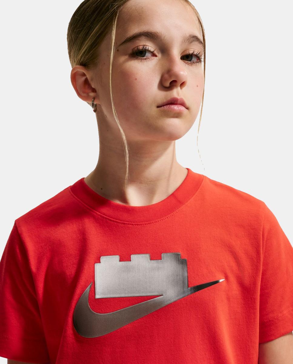 T-shirt de Menino Lego Collection Big Kids' Chrome T-Shirt Vermelho-6