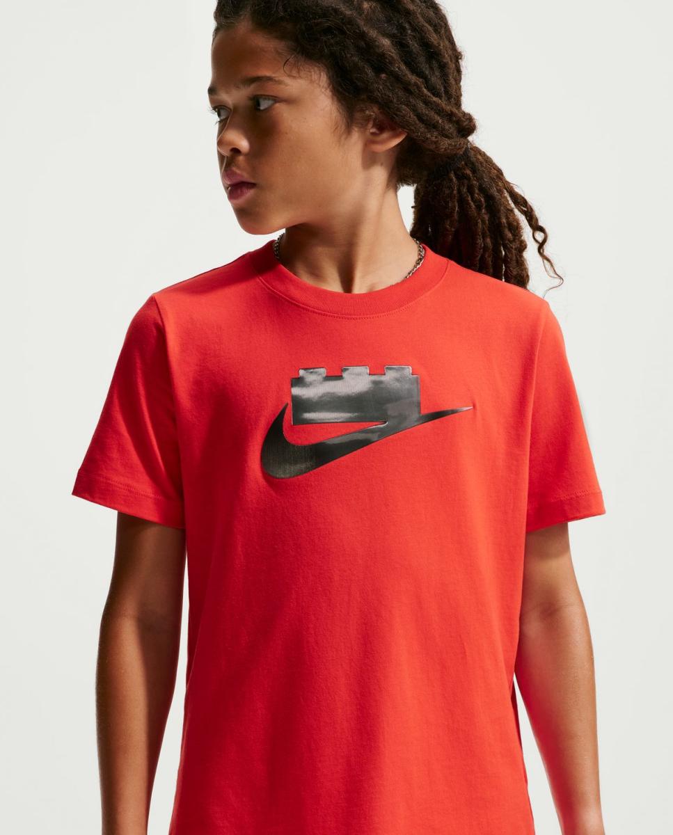 T-shirt de Menino Lego Collection Big Kids' Chrome T-Shirt Vermelho-7
