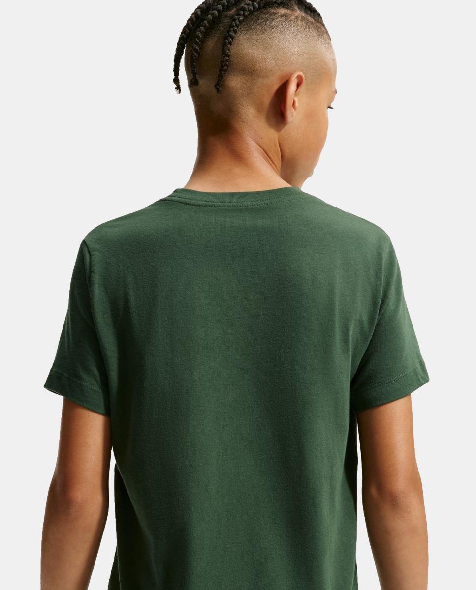 T-shirt de Criança K Nsw Tee Club Rules Verde-7