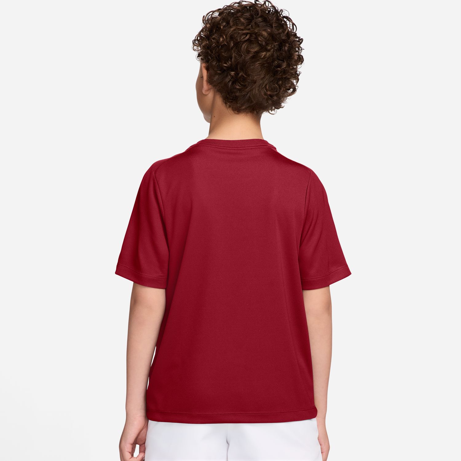 T-shirt de Criança B Nk DF Multi SS Top Hbr Vermelho-2