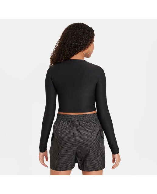 T-shirt de Menina CRP SW Preto / Branco-2