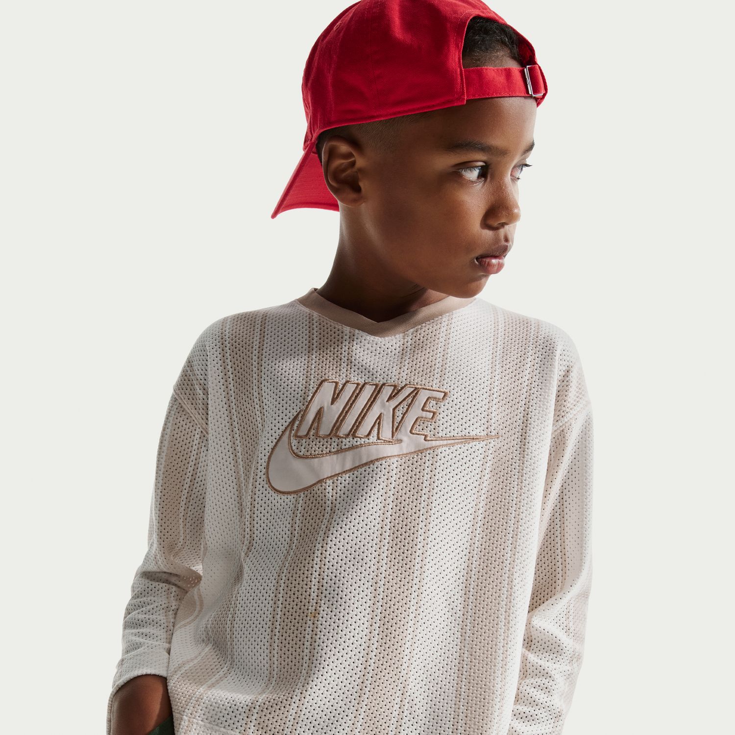 T-shirt de menino Sportswear Nike Multicolor-6