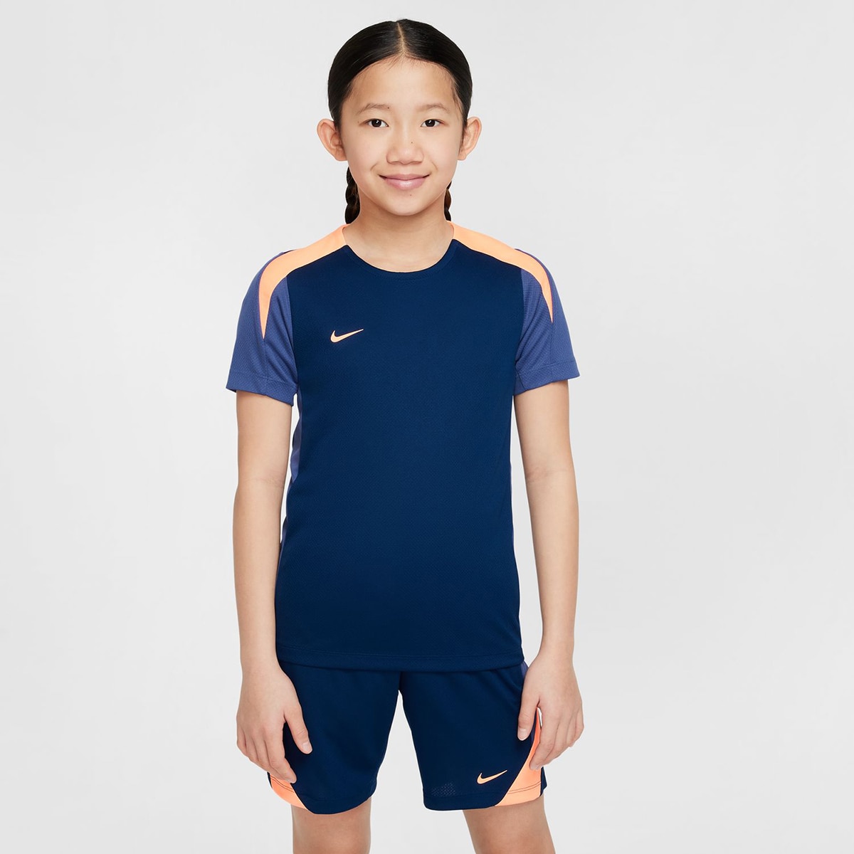 T-shirt de Criança Dri-Fit Strike 24 Azul-1