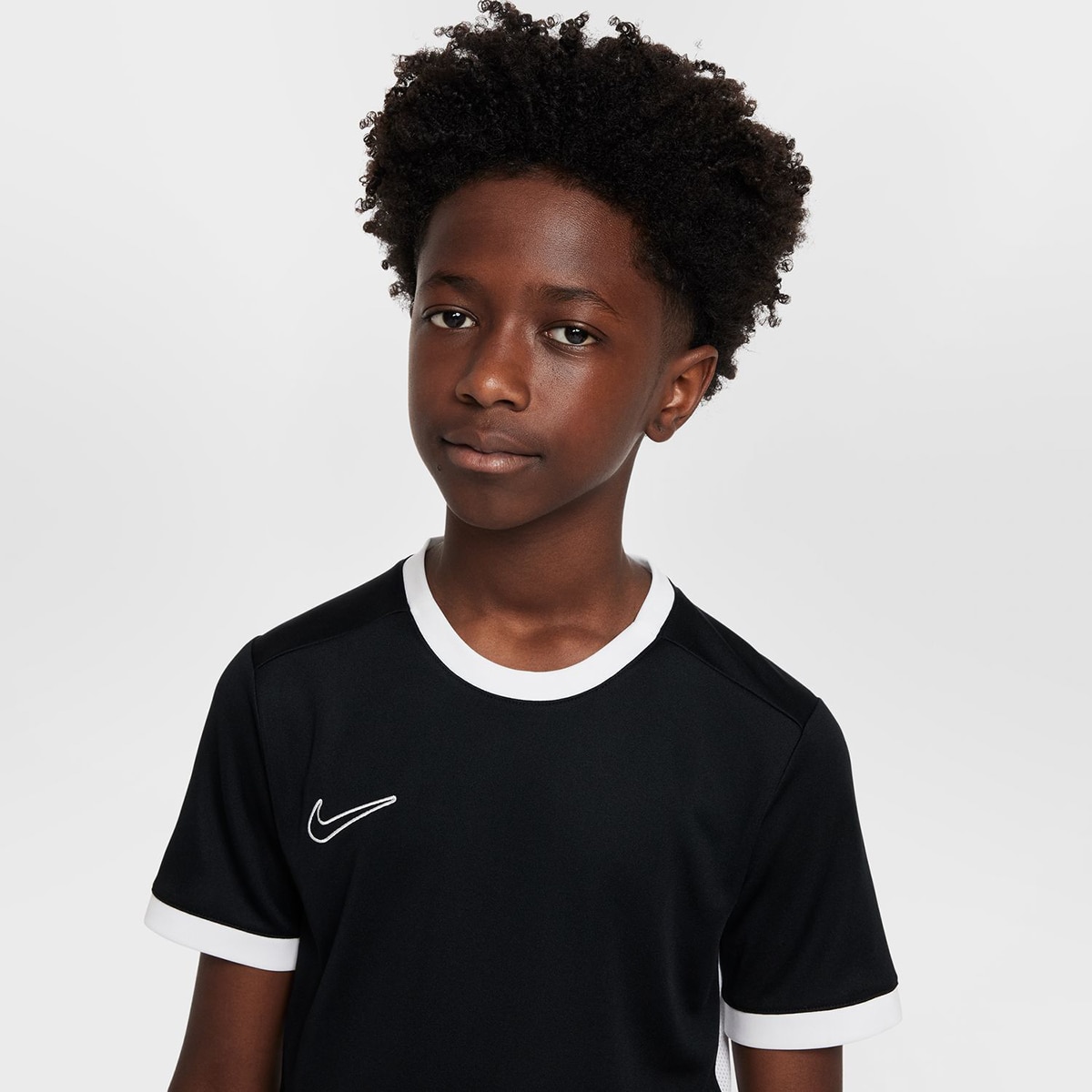 T-shirt de Criança Dri-FIT Academy 25 Preto-3