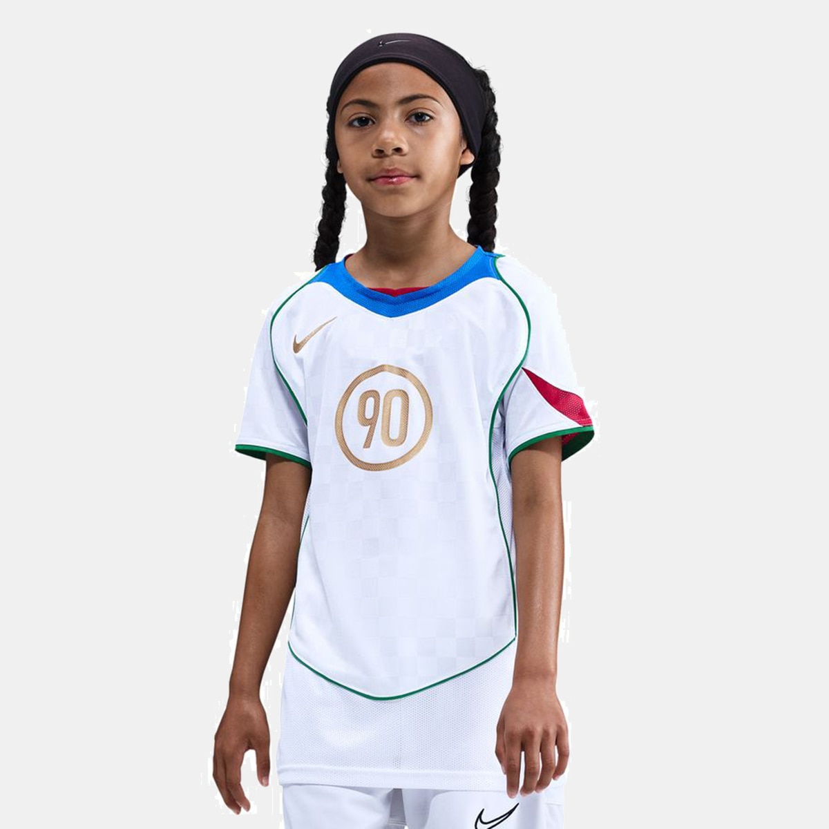 T-shirt de Criança Dri-FIT Total 90 Energy Branco-1